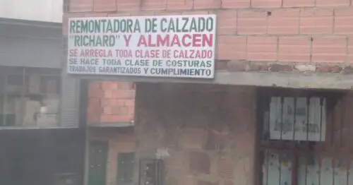 REMONTADORA DE CALZADO RICHARD LA ESPERANZA SUR REMONTADORA DE CALZADO RICHARD LA ESPERANZA SUR